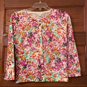 Garnet Hill merino wool cardigan